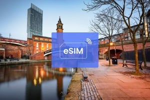 Manchester: UK/ Europe eSIM Roaming Mobile Data Plan