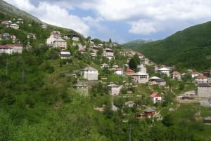 Mavrovo, Galicnik and Jovan Bigorski Monastery from Skopje