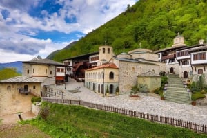 Mavrovo, Galicnik and Jovan Bigorski Monastery from Skopje