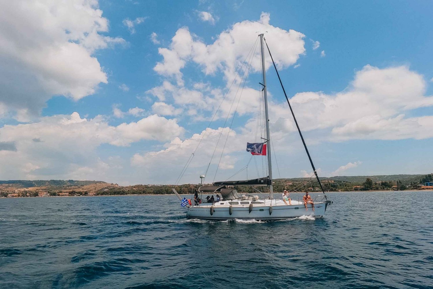 Nikiti: Halkidiki Private Sailing Yacht Cruise with Open Bar