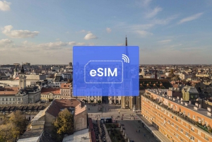 Novi Sad: Serbia & EU eSIM Roaming Mobile Data Plan