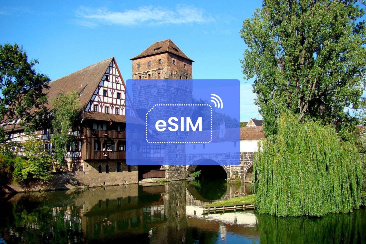 Nuremberg: Germany/ Europe eSIM Roaming Mobile Data Plan