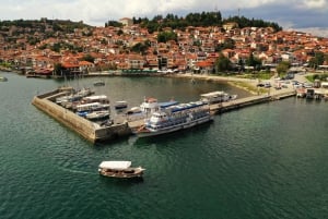 Ohrid: Old Town Panoramic Boat Cruise