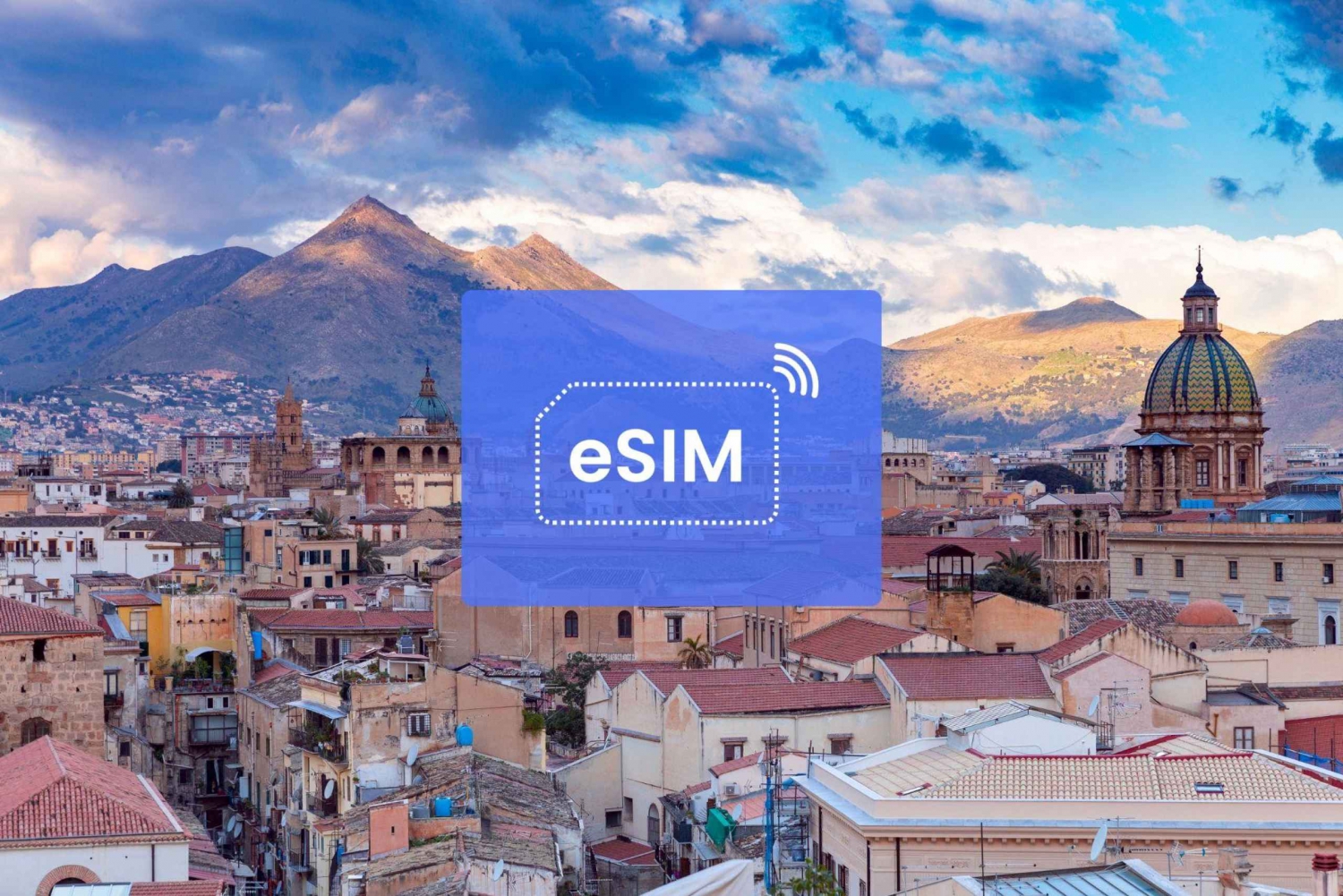 Palermo: Italy/ Europe eSIM Roaming Mobile Data Plan