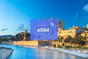 Palma (Mallorca): Spain/Europe eSIM Roaming Mobile Data Plan