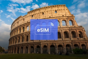 Pisa: Italy/ Europe eSIM Roaming Mobile Data Plan