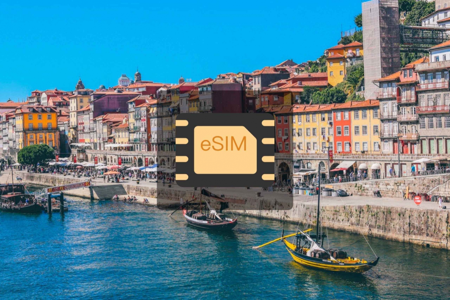 Portugal: Europe eSim Mobile Data Plan