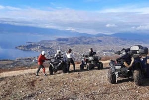 Quad ATV Bike Galicica, from Ohrid.