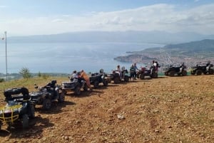 Quad ATV Bike Galicica, from Ohrid.