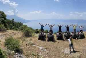 Quad ATV Bike Galicica, from Ohrid.