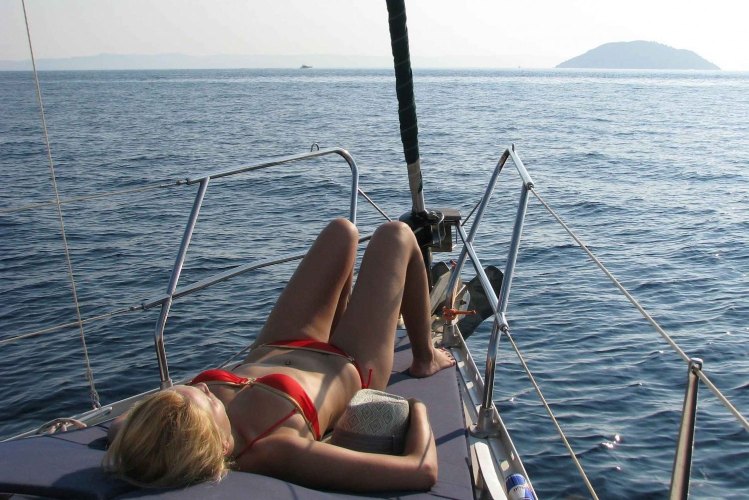 Sani: W Sithonia secluded coves & islets Sailing yacht trip