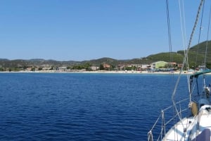 Sani: W Sithonia secluded coves & islets Sailing yacht trip