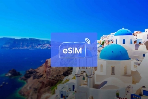 Santorini: Greece/ Europe eSIM Roaming Mobile Data Plan