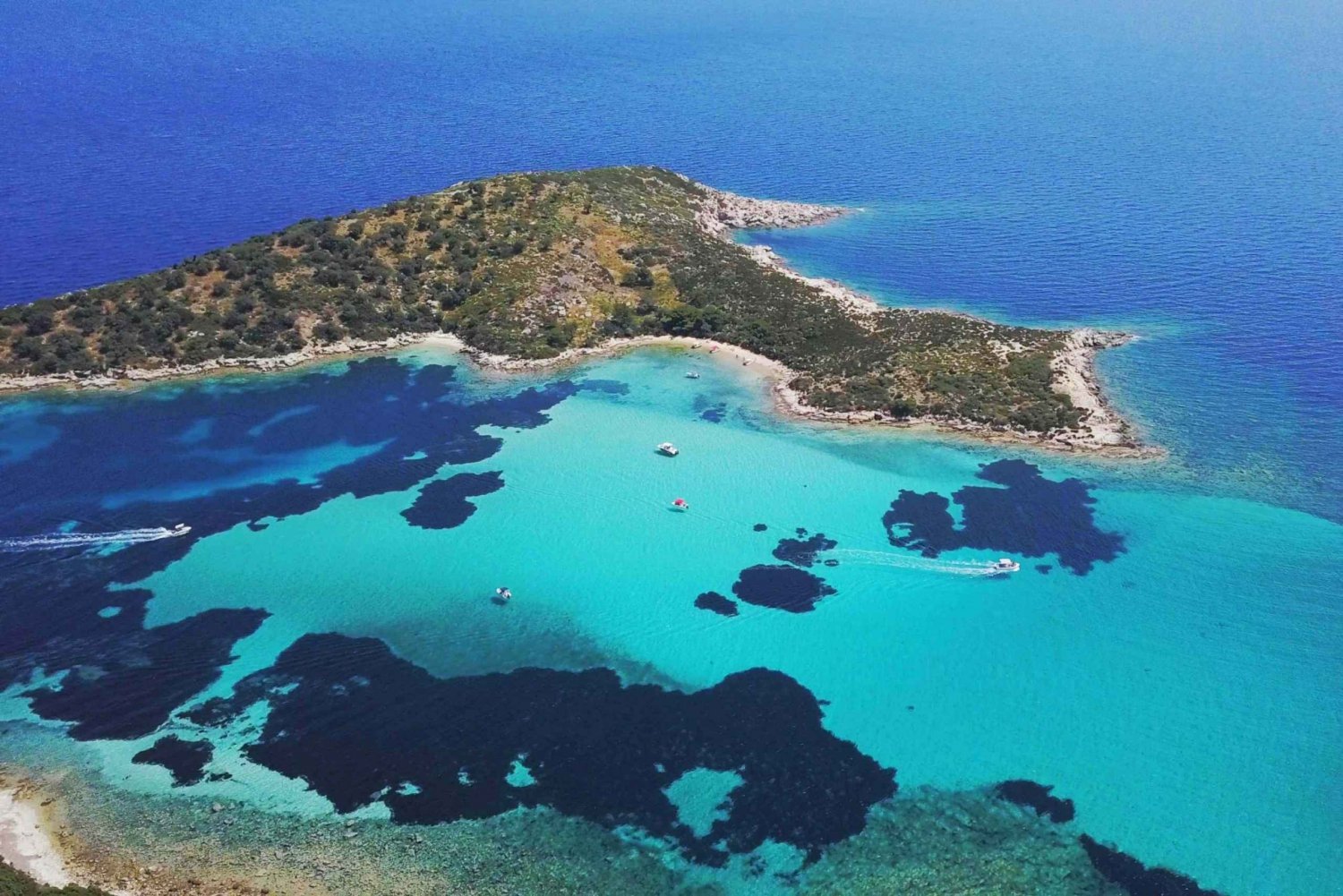 Citonia: Excursión de un día en barco a Vourvourou y la costa de Citonia