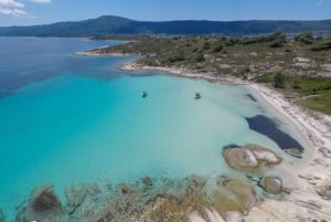 Sithonia: Speedboat Cruise to Ammouliani Island with Drinks