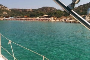 Sithonia: Waterfront Sailing Boat Tour of Secluded Coves