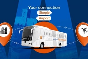 Skopje: Affordable and convenient transport from/to airport