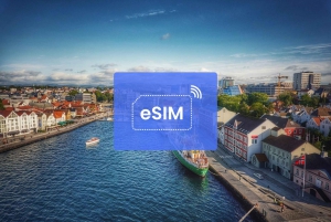 Stavanger: Norway/ Europe eSIM Roaming Mobile Data Plan