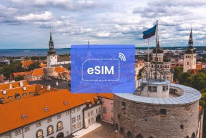 Tallinn: Estonia/ Europe eSIM Roaming Mobile Data Plan