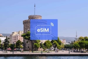 Thessaloniki: Greece/ Europe eSIM Roaming Mobile Data Plan