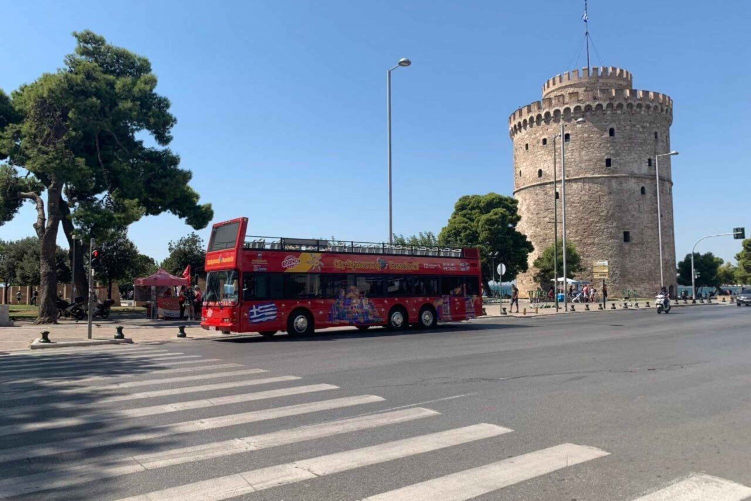 Thessaloniki: Sightseeing med hop-on-hop-off-buss i byen