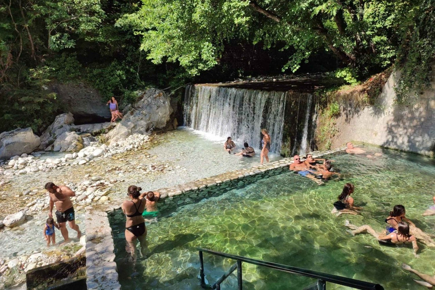 Thessaloniki pozar thermal baths & waterfalls edessa