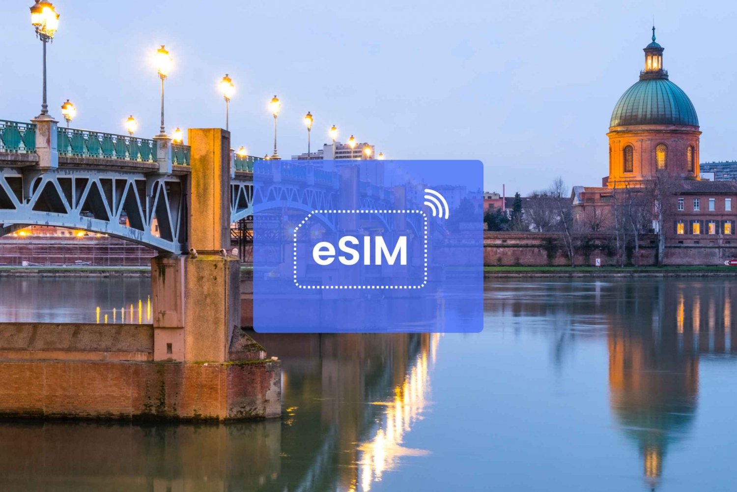Toulouse: France/ Europe eSIM Roaming Mobile Data Plan