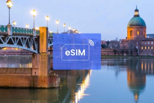 Toulouse: France/ Europe eSIM Roaming Mobile Data Plan