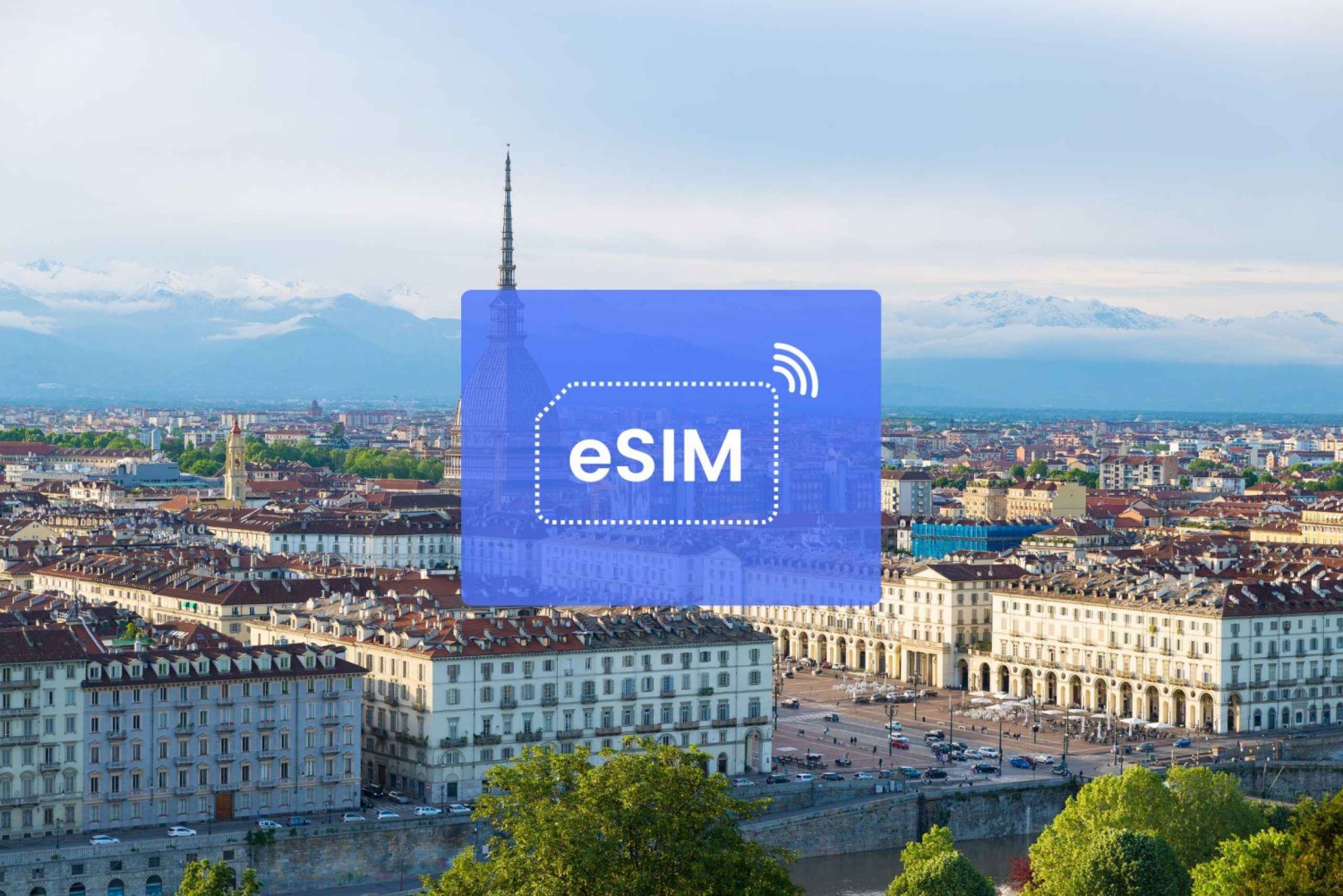 Turin: Italy/ Europe eSIM Roaming Mobile Data Plan