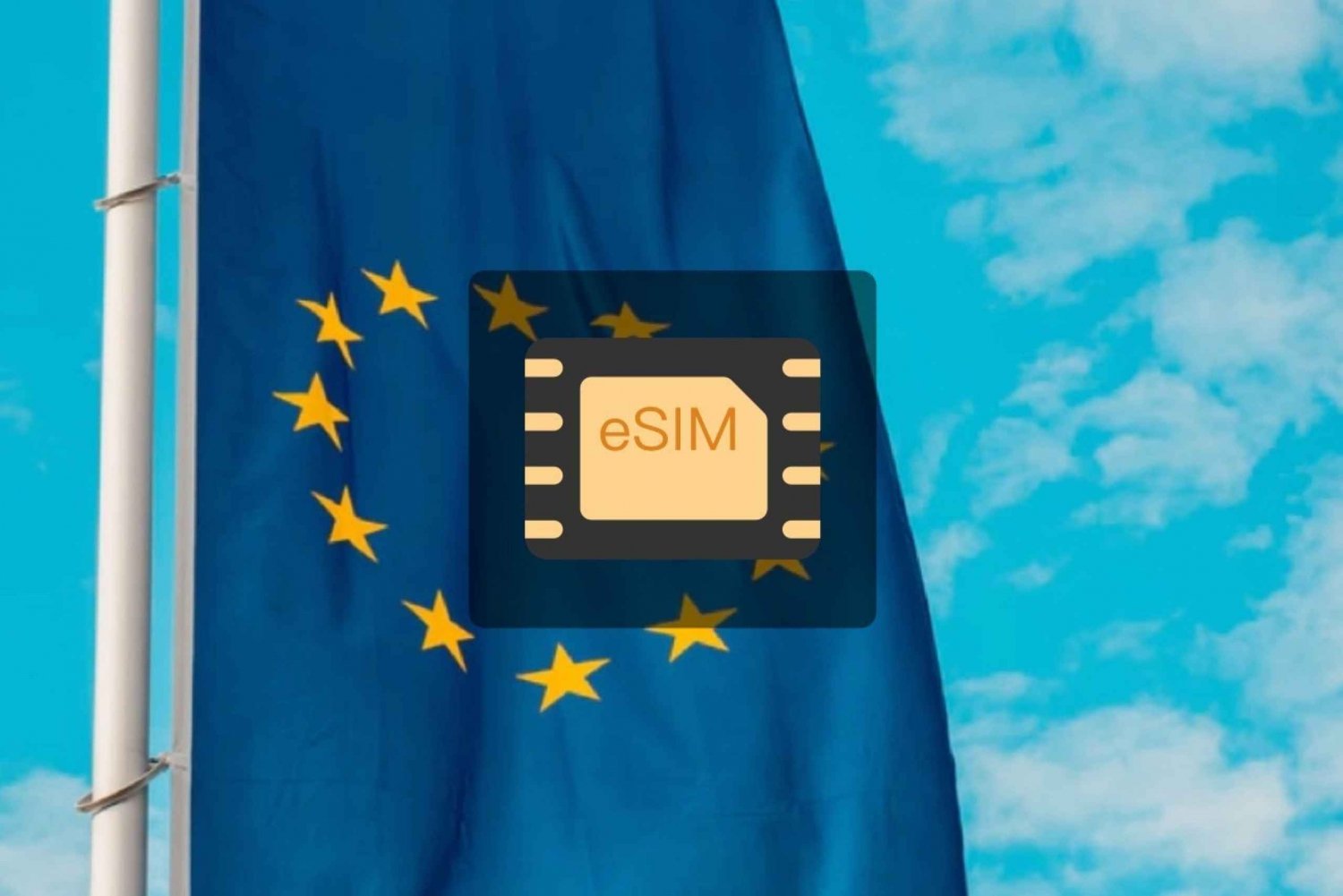 Storbritannien/Europa: eSim mobildataabonnement