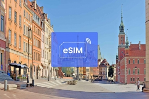 Warsaw: Poland/ Europe eSIM Roaming Mobile Data Plan