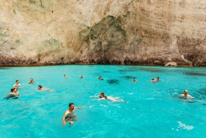 Zakynthos: Navagio Shipwreck Beach Blue Caves VIP Tour