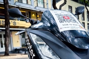 Um passeio pela Madeira numa mota