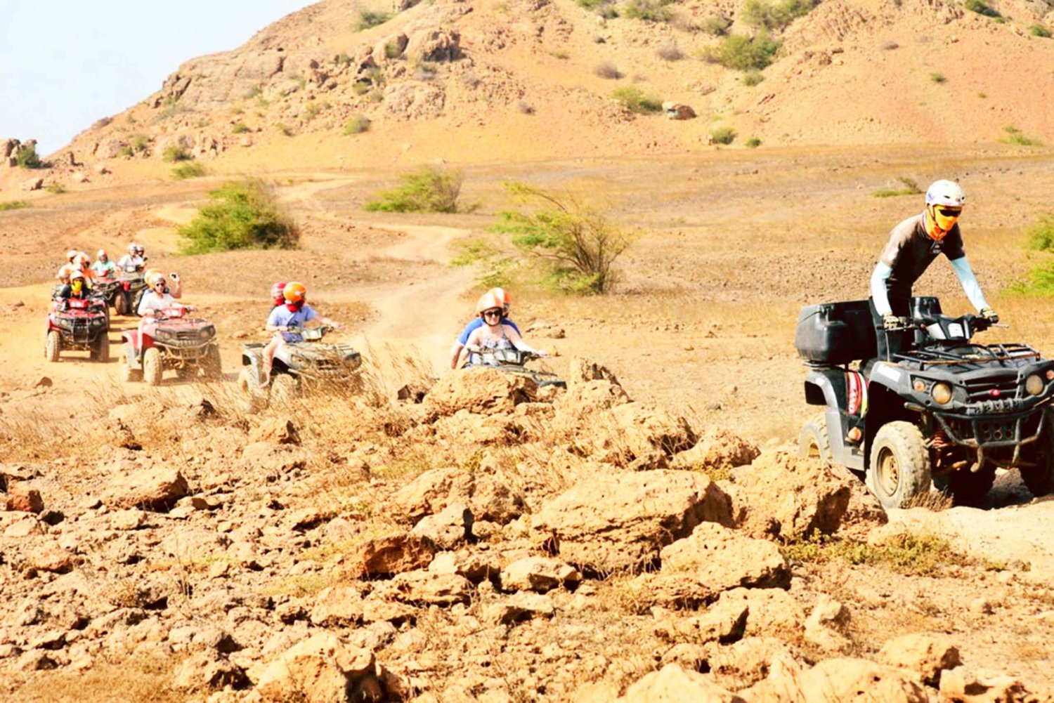 Boa Vista Island: Full-Day ATV Bike Adventure with Lunch