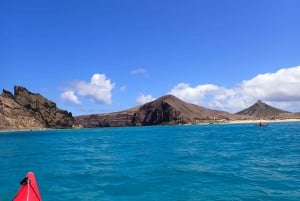 Calheta Kayak Adventure: Zimbralinho beach or Cal islet tour