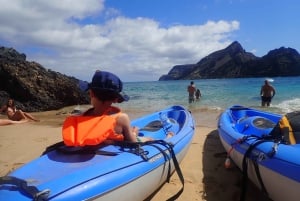 Calheta Kayak Adventure: Zimbralinho beach or Cal islet tour