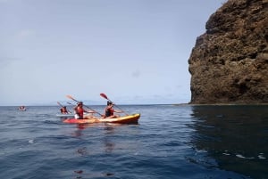 Calheta Kayak Adventure: Zimbralinho beach or Cal islet tour