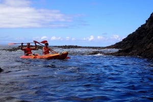 Calheta Kayak Adventure: Zimbralinho beach or Cal islet tour