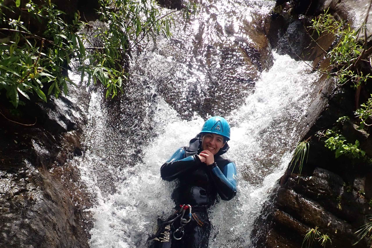 Canyoning poziom 2 - Ribeira do Cidrão - Madera