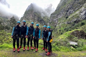 Canyoning poziom 2 - Ribeira do Cidrão - Madera