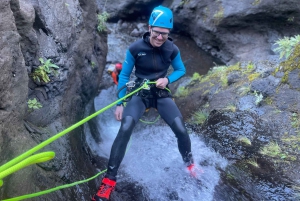 Canyoning poziom 2 - Ribeira do Cidrão - Madera