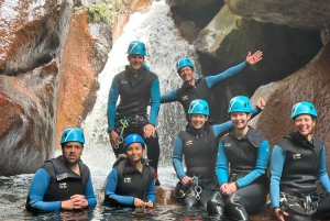 Canyoning poziom 2 - Ribeira do Cidrão - Madera