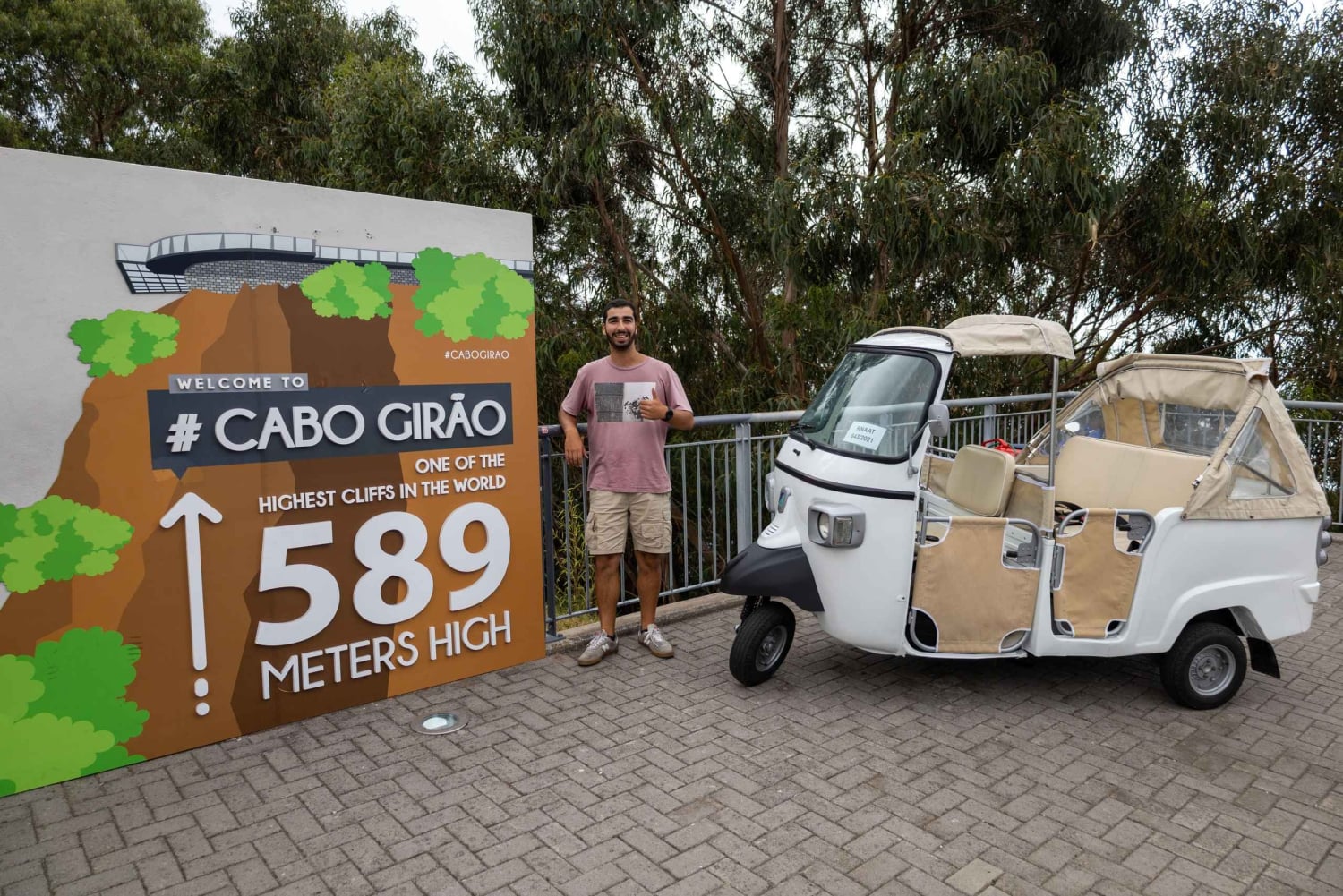 Do Funchal - Câmara de Lobos & Sky Walk Tuk Tuk-tur (2h30)