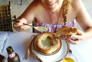 EAST MADEIRA:,Peaks, Forest walk,Thatched Roofs, Rum factory