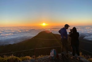Van Achada do Teixeira: Enkele reis naar Pico do Arieiro