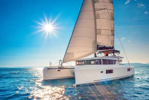 From Funchal: Cabo Girao Sunset Cruise on Luxury Catamaran