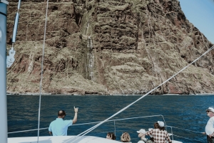 Da Funchal: Crociera al tramonto a Cabo Girao su catamarano di lusso