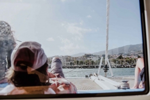 From Funchal: Cabo Girao Sunset Cruise on Luxury Catamaran