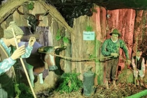 Depuis Funchal : Crèche et illuminations de Noël de Curral das Freiras