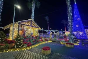 Depuis Funchal : Crèche et illuminations de Noël de Curral das Freiras